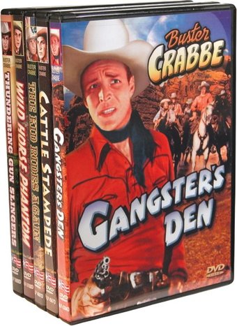 Buster Crabbe Western Feature Films: Gangster's