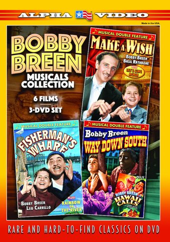 Bobby Breen Musicals Collection: 6-Films (3-DVD)