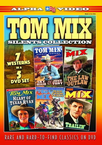 Tom Mix Silents Collection (5-DVD)