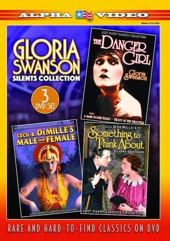 Gloria Swanson Silents Collection (3-DVD)