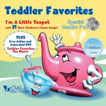 Toddler Favorites - I'm A Little Teapot (+DVD)