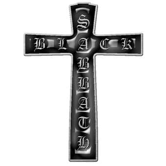 Black Sabbath - Cross - Pin Badge