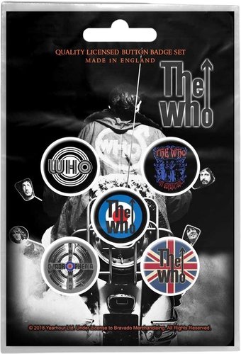 The Who - Quadrophenia Button Badge Set