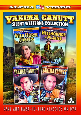 Yakima Canutt Silent Westerns Collection (4-DVD)