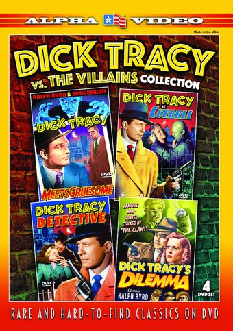 Dick Tracy Vs. The Villains Collection (4-DVD)