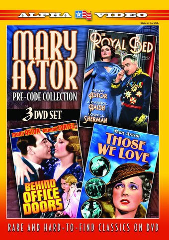 Mary Astor Pre-Code Collection (3-DVD)
