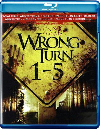 Wrong Turn 1-5 (Blu-ray)