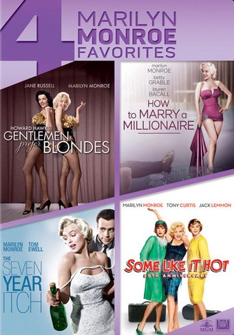 4 Marilyn Monroe Favorites (Gentlemen Prefer