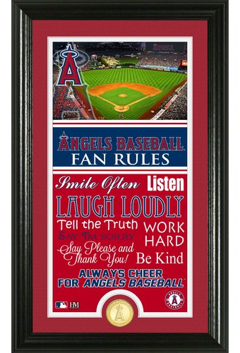 Los Angeles Angels Fan Rules Supreme Bronze Coin