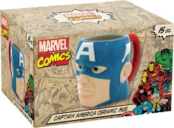 Marvel Comics - Captain America - Molded Head Mug