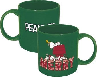Peanuts - Snoopy - Merry 20 oz. Ceramic Mug