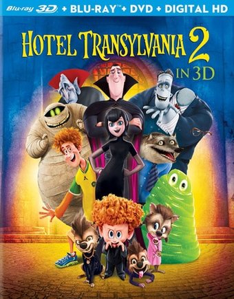Hotel Transylvania 2 3D (Blu-ray + DVD)