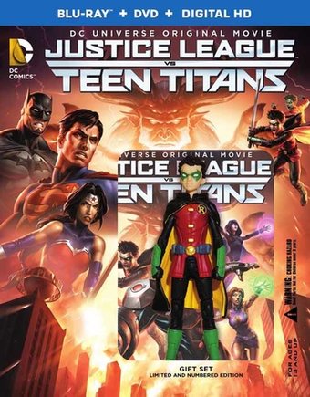 Justice League vs Teen Titans (Blu-ray + DVD +