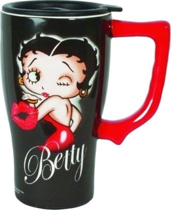 Betty Boop - Wink & Kiss Travel Mug