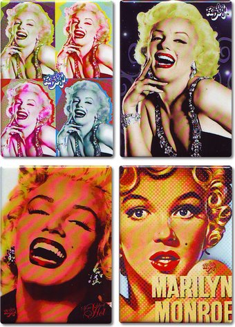 Marilyn Monroe - Set of 4 Magnets (Set 1)