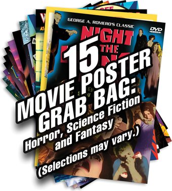 15 Movie Poster Grab Bag (Small): Horror, Science