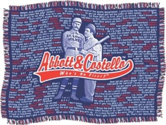 Abbott & Costello - Throw Rug