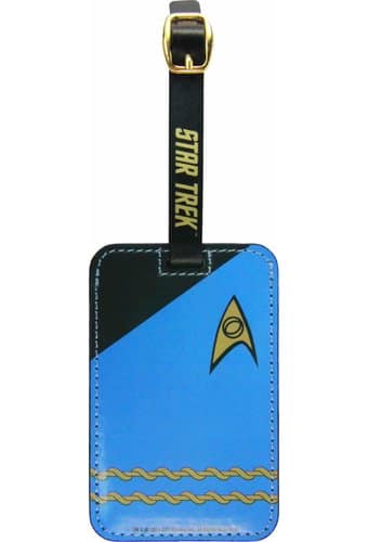 Star Trek - Uniform Blue Luggage Tag