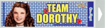 The Wizard Of Oz - Team Dorothy Car Magnet