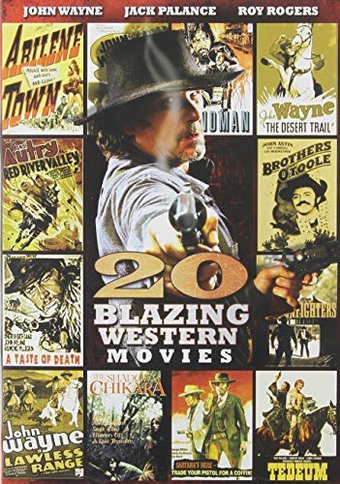 20 Blazing Western Movies (3-DVD)