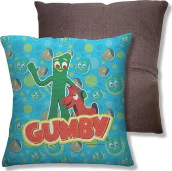 Gumby - Best Friends - Throw Pillow