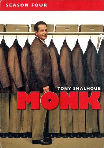 Monk - Season 4 (4-DVD)