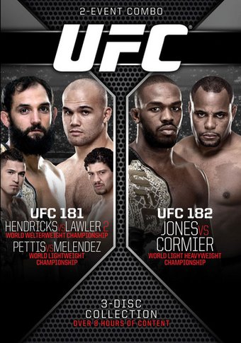 UFC 181 / UFC 182 (3-DVD)