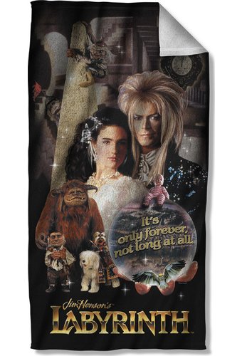 Labyrinth - Only Forever Beach Towel