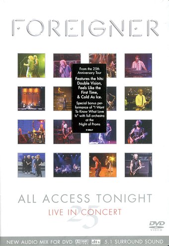 Foreigner - All Access Tonight: Live in Concert