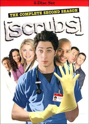 Scrubs - Complete 2nd Season (3-DVD)
