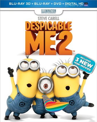 Despicable Me 2 3D (Blu-ray + DVD)