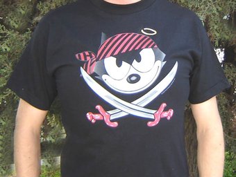 Felix The Cat - Pirate Felix - T-Shirt