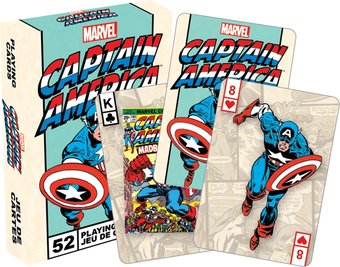 Marvel Comics - Captain America - Playing Cards