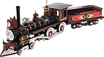 Union Pacific 4-4-0 Steam Locomotive Model
