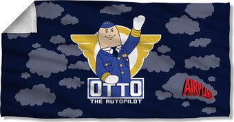 Airplane - Otto - Beach Towel