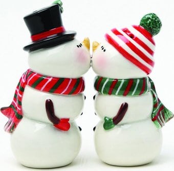 Snow Couple - Salt & Pepper Shakers