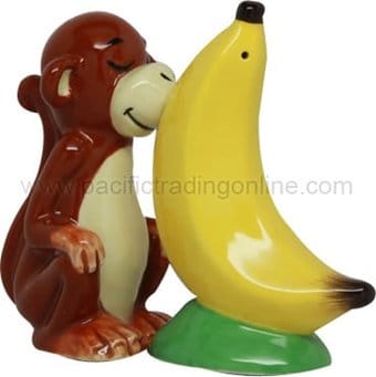 Monkey & Banana - Salt & Pepper Shakers