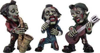 Zombie - Jazz Players Statue Set