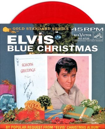 Blue Christmas / Wooden Heart (Red Vinyl)