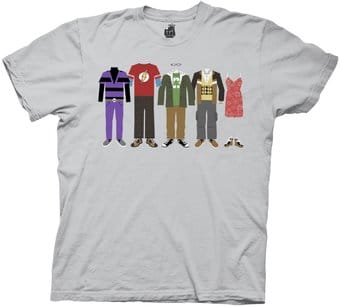 The Big Bang Theory - Group Clothing - T-Shirt The Big Bang Theory - Group Clothing - T-Shirt