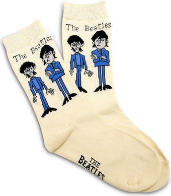 The Beatles - Cartoon Beatles Standing: Socks (US