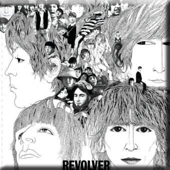 The Beatles - Revolver Album Cover Magnet