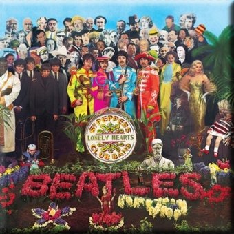The Beatles - Sgt. Peppers Album Cover Magnet
