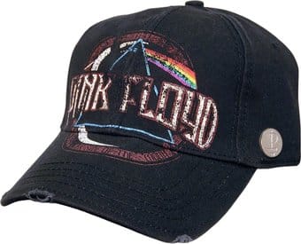 Pink Floyd - Dark Side Of The Moon: Distressed Baseball Cap Pink Floyd - Dark Side Of The Moon: Distressed