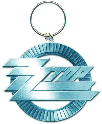 ZZ Top - Circles Logo Keychain