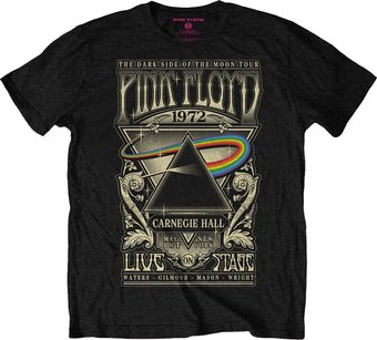 Pink Floyd - DSOTM Tour: Live at Carnegie Hall 1972 T-Shirt Pink Floyd - DSOTM Tour: Live at Carnegie Hall