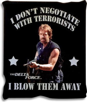 Delta Force - Don't Negotiate - Micro-Plush Throw