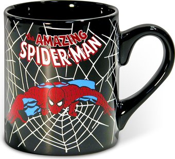 Marvel Comics - Spiderman - Web: Black 14 oz.
