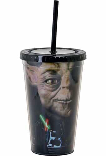 Star Wars - Yoda - 16 oz Plastic Cold Cup w/Lid &