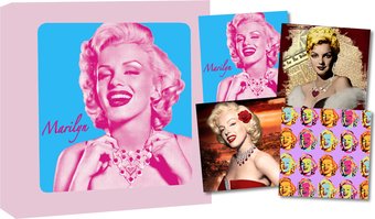 Marilyn Monroe - Contemporary: 4-Piece 4" x 4"